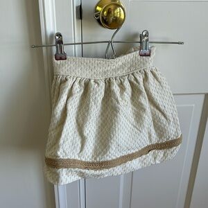 Persnickety winter white skirt - girls size 6 and 12 available